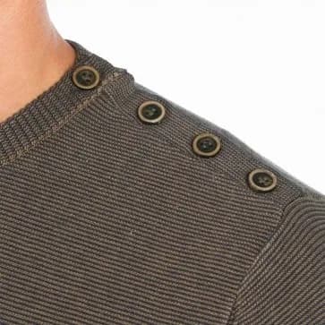 Blend Button Pullover