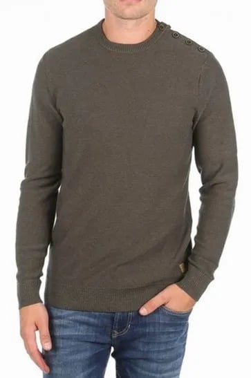Blend Button Pullover